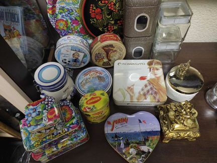 Шкатулки,баночки для мелочей, конфет