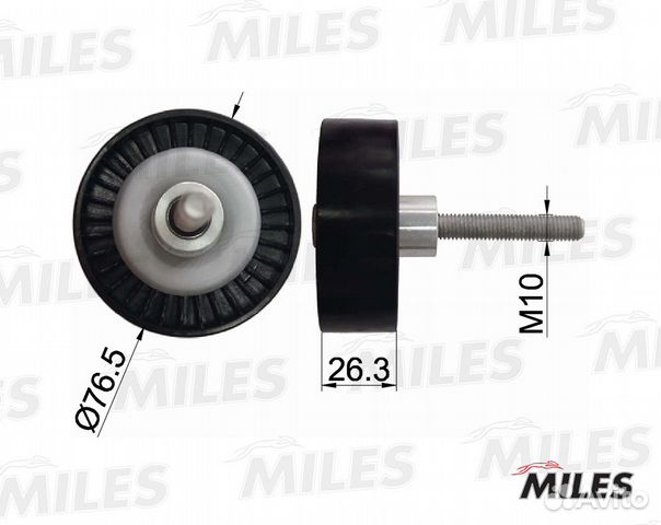 Ролик ремня приводного VAG 1.4/1.6 05- (INA 532034