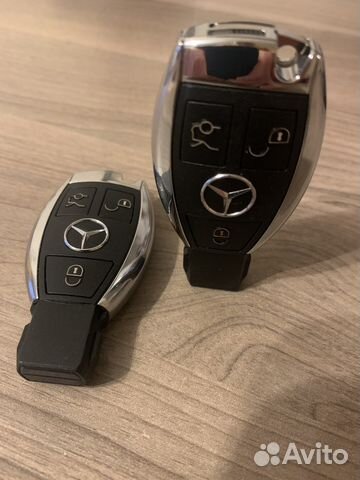 Ключ Mercedes рыбка (с программированием )