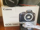 Зеркальный фотоаппарат Canon 550d объявление продам