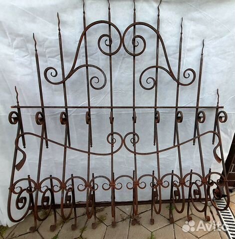 Кованая решетка бу 3шт
