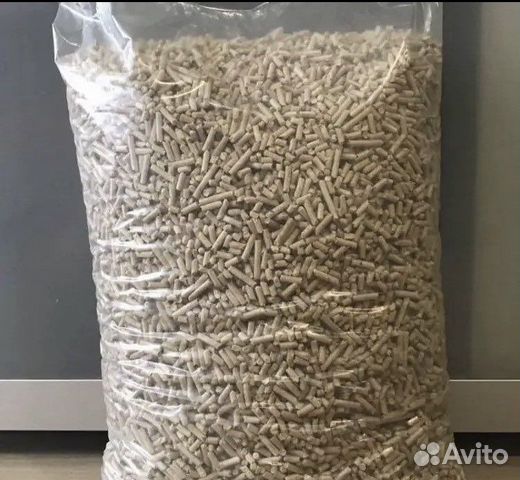 Наполнитель для кошачьего туалета древесный