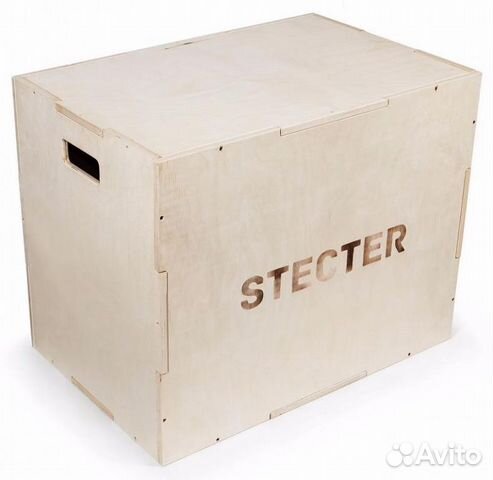 Тумба для прыжков 75-60-50 см (фанера)