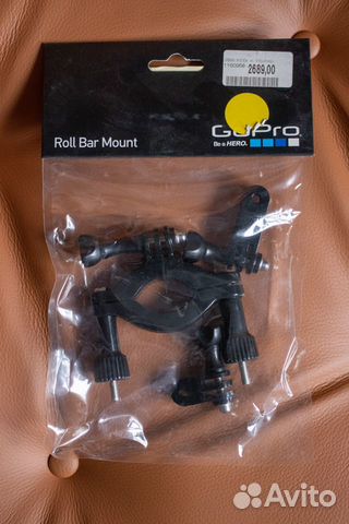 GoPro roll bar крепление на раму велосипеда / руль