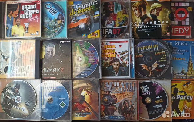 Цены разные, список. Игры DVD pc games