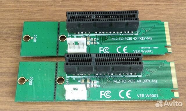 Райзер M.2 - PCI-E для майнинга