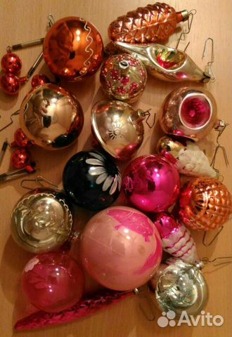 Елочные игрушки СССР