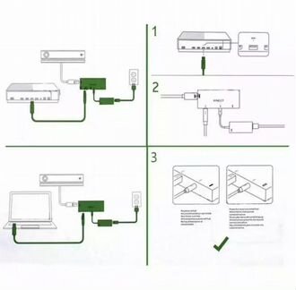 Kinect 2.0 адаптер для Xbox one S / X и PC windows