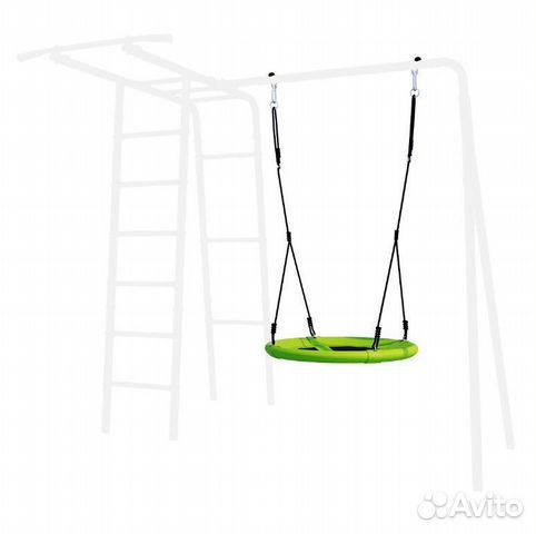 Качели подвесные круглые d-100см (гнездо)