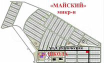 Тамбов микрорайон майский карта