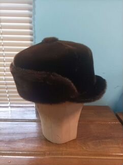 Кепка мужская из меха нерпы 58 р-р