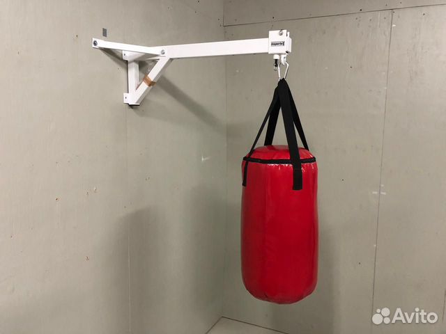 Мешок груша детская для бокса красная