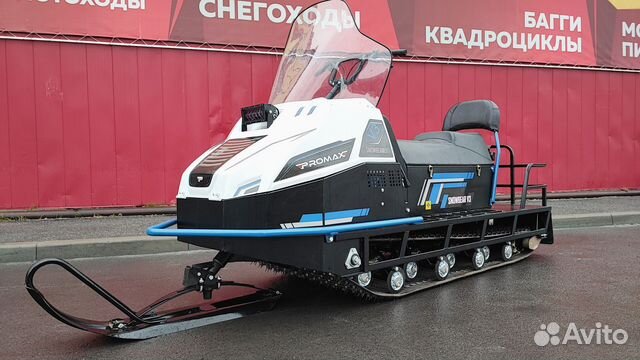 Снегоход promax snowbear V3 800 4T сине-белый