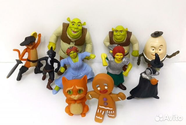 Шрек игрушки из Мака