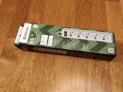 Сетевой фильтр Пилот Pilot Defender ES1.8m 5роз