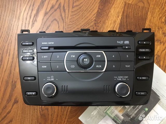 Магнитола штатная mazda 6 panasonic GDL1 66 9RX