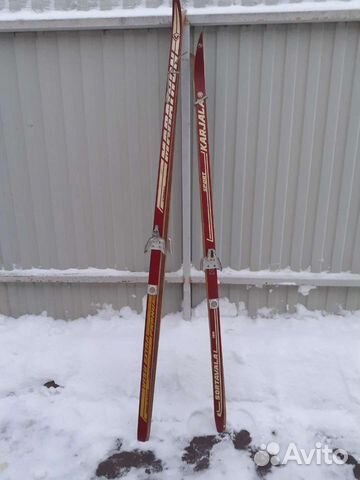 Лыжи с ботинками СССР