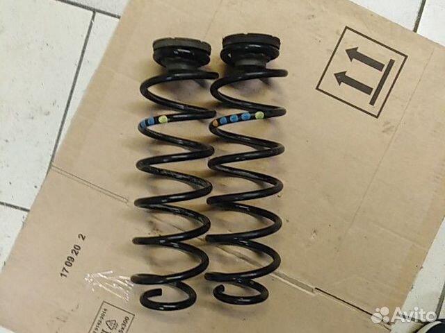 Задние пружины Skoda fabia 2