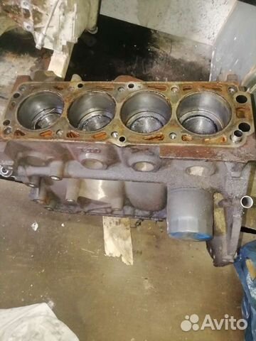 Блок цилиндров двигатель Шевроле ланос 1.5