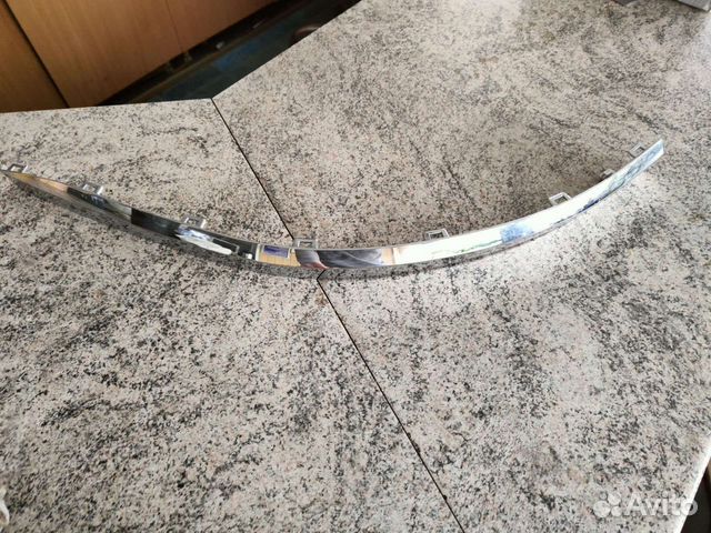 Молдинг бампера заднего volkswagen touareg 3