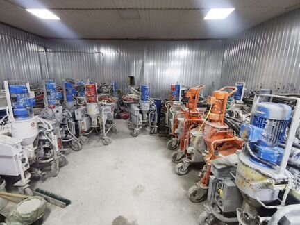 Аренда штукатурной станции