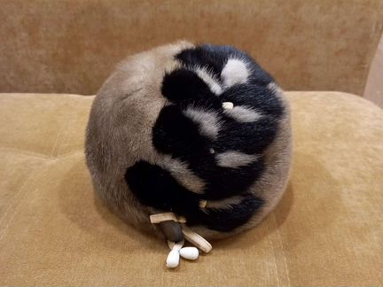 Шапка норковая женская 56 р