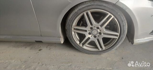 Заглушка порога Mercedes AMG W212 под домкрат