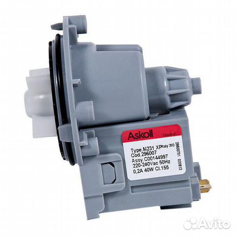 Насос стиральной машины Ariston (медь) аналог