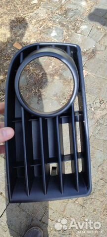 Решётка заглушка противотуманки volkswagen