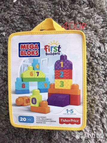 Конструктор мега блокс новый