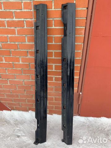 Пластиковые накладки на пороги VW Passat CC