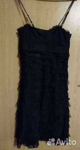 Платье нарядное темно- фиол.,Mango, 46р