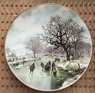 Рождественская тарелка