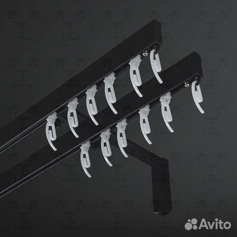 Карниз для штор профильный Libra-U1