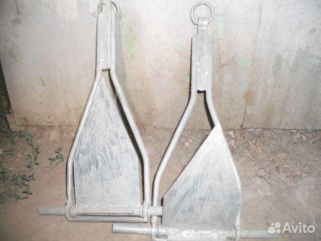 Якорь малый для пхв лодок на озера 2 шт