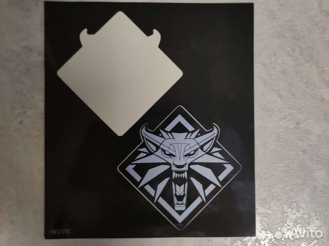 Наклейка Ведьмак Дикая охота