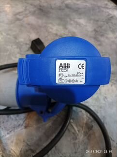 Вилка кабельная, адаптер авв 232С6