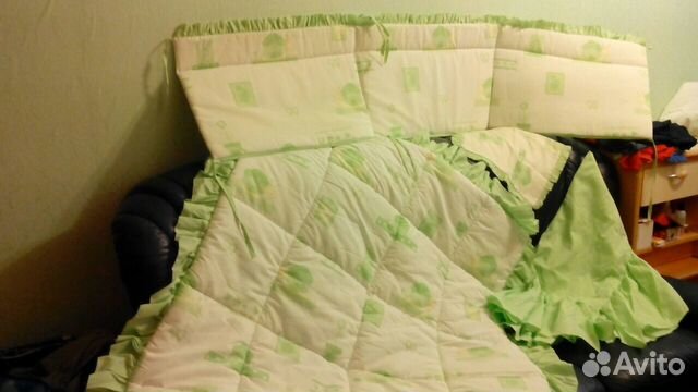 Набор для кроватки с бортиками