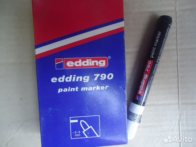 Лаковый маркер edding 790