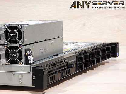 Сервер Dell R620 2x E5-2680 96Gb H710 8SFF