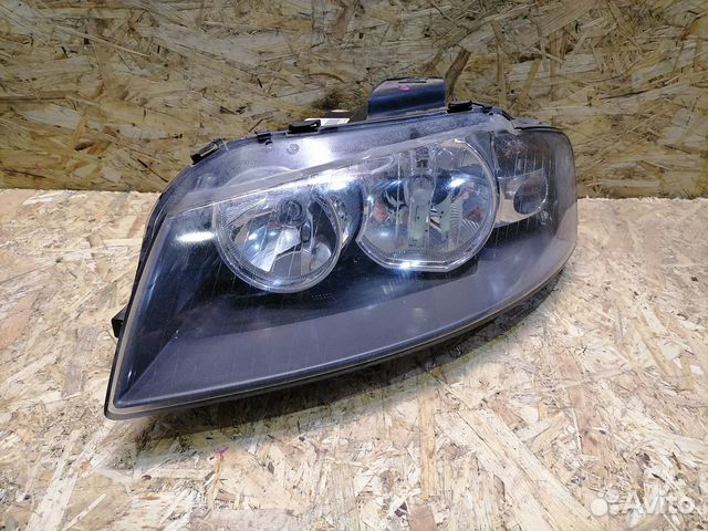 Фара левая Audi A3 8P 1-й рестайлинг галоген