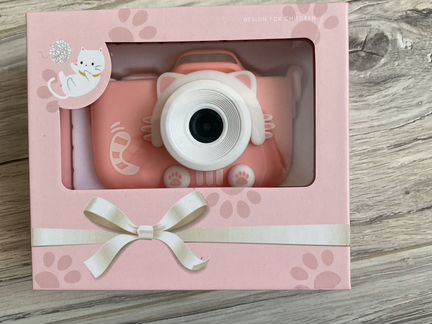 Детский фотоаппарат с wi-fi и вспышкой (новый)