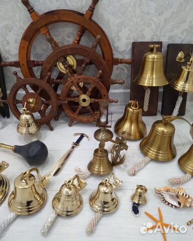 Колокол Морская Рында Якорь Штурвал и др