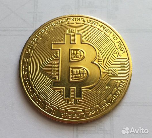 Жетоны различные и Сувенирная монета Биткоин