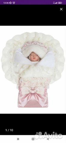 Конверт на выписку для девочки