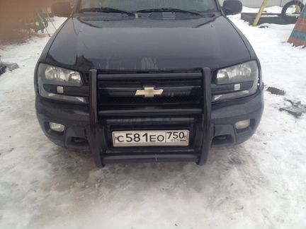 Кенгурятник push bar на trailblazer