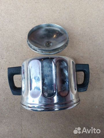 Сахарница с крышкой СССР