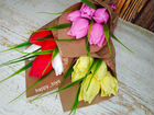 Букет тюльпанов из мыло ручной работы - 8 марта объявление продам