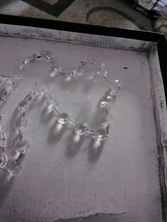 Новые хрустальные бусины для люстр или творчества