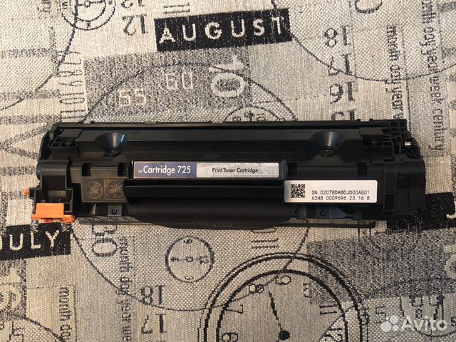 Картридж для принтера 725, canon 725